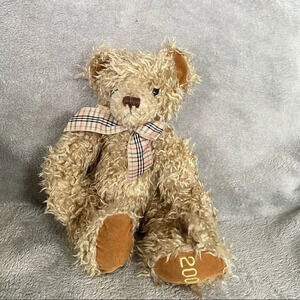 FIRST And Main 12” Classic Teddy Bear Brown Plush Stuffed Animal Toy